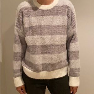 three color toned sweatshirt
